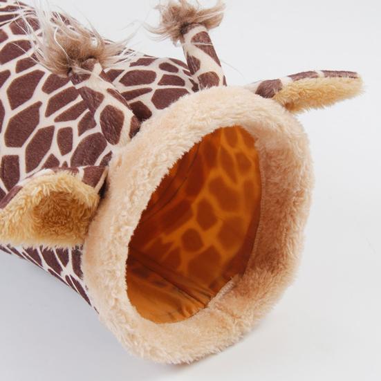 Hamster Tunnel Semi-Enclosed Rainproof Comfortable Soft Windproof Playing Resting Air Permeable Guinea Pig