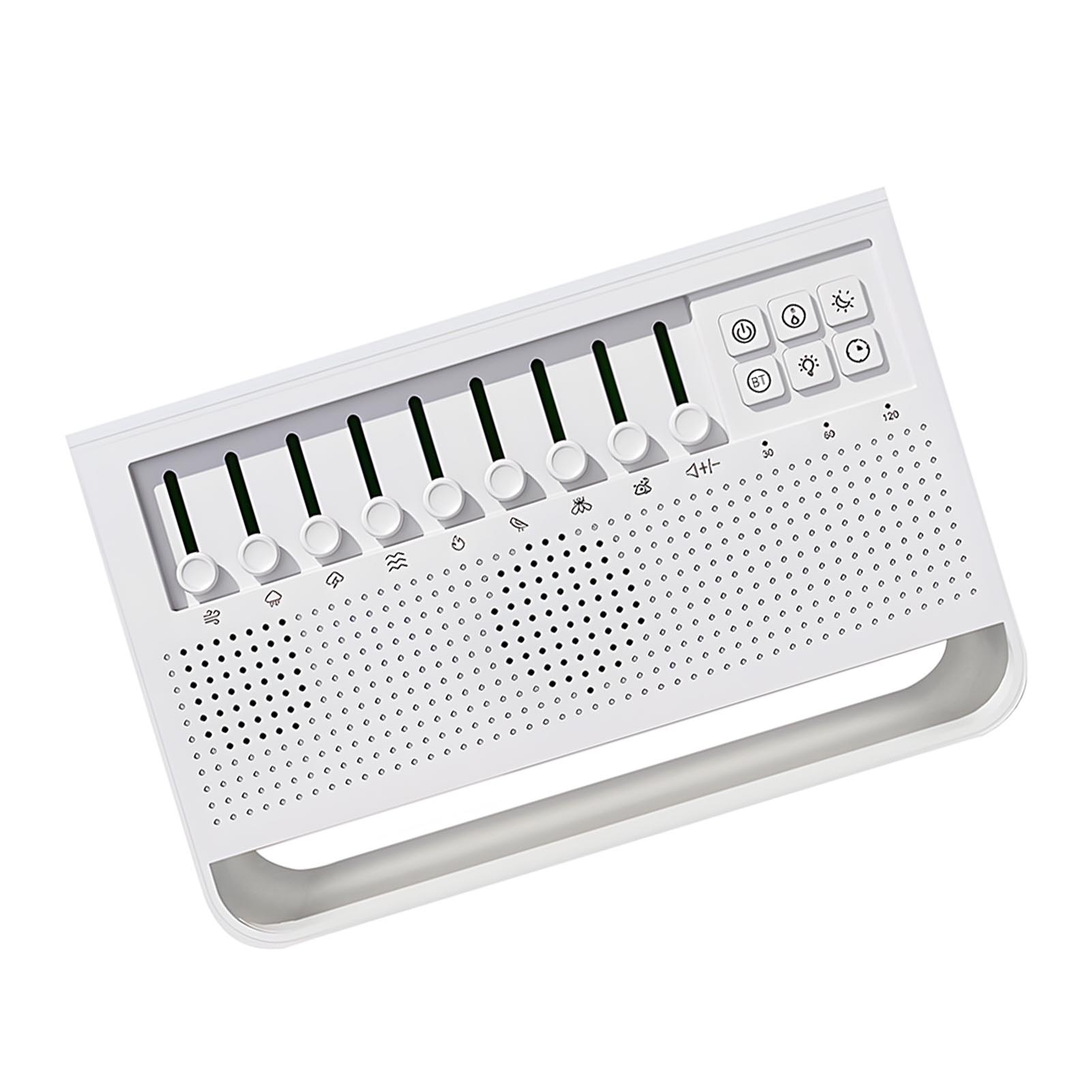 

Simulated Flameless Air Diffuser Humidifier BT5.0 200ml Ultrasonic Aromatherapy Diffuser with 2 Brightness Night Light белый