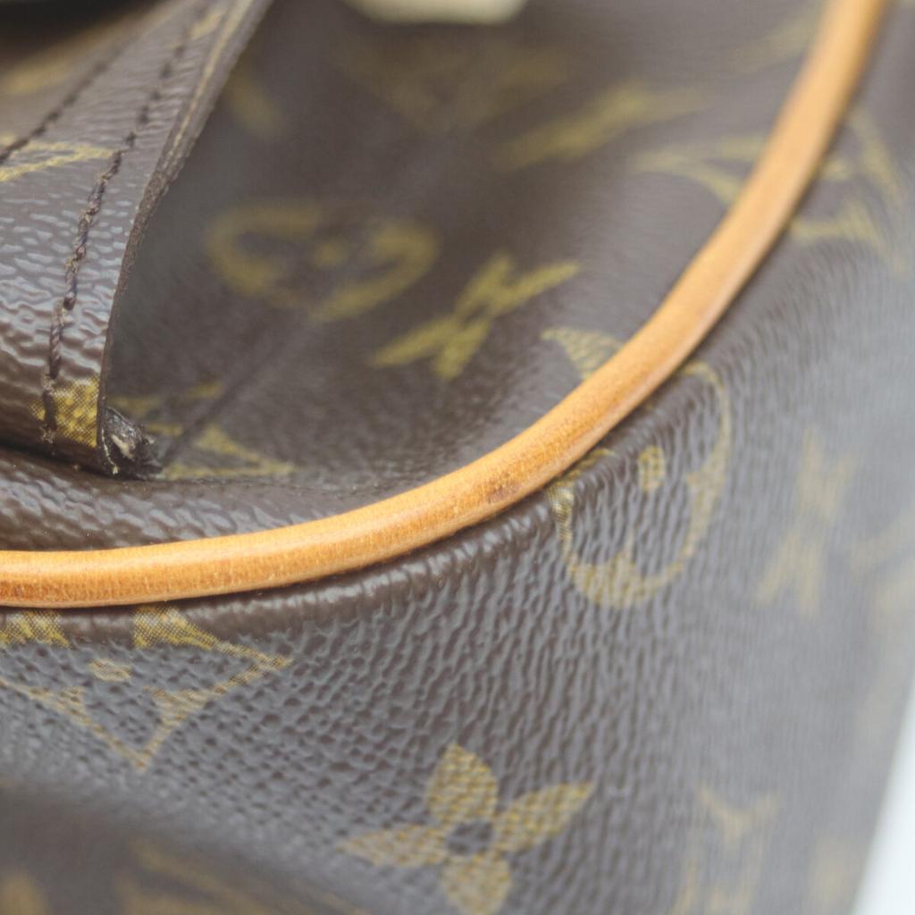 Louis Vuitton 06 M40045 Monogram Hudson GM Shoulder Bag Monogram canvasUsed
