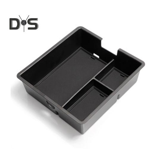 Center Console Organizer Tray for Lexus GX 550 Insert Storage Box Interior Waterproof Non-Slip Rubber Pads Sunglasses Tissues Keys Cell Phones Car