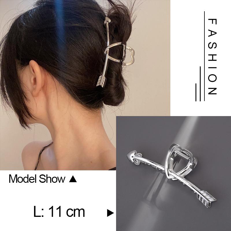 30 Stiluri Clip Mare Tip Gheară Pentru Păr Pentru Femei Accesorii de Păr Trend Metal Auriu Argintiu Punk Geometric Fluture Perle Clemă de Păr