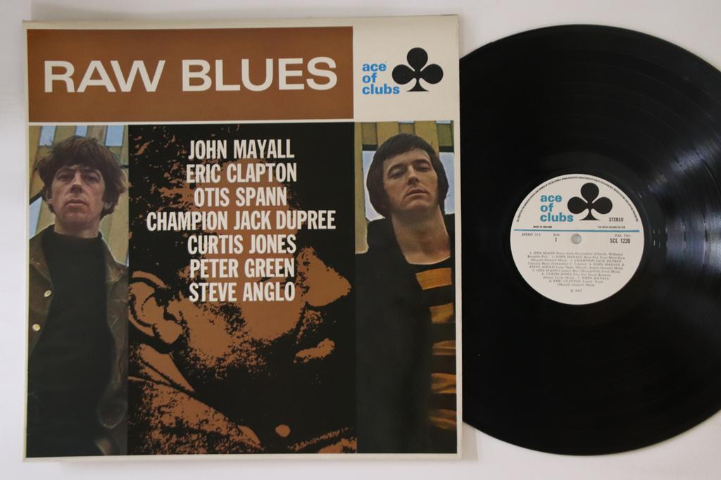 LP Record VARIOUS - Raw Blues SCL1220 ACE OF CLUBS UK Blues Used