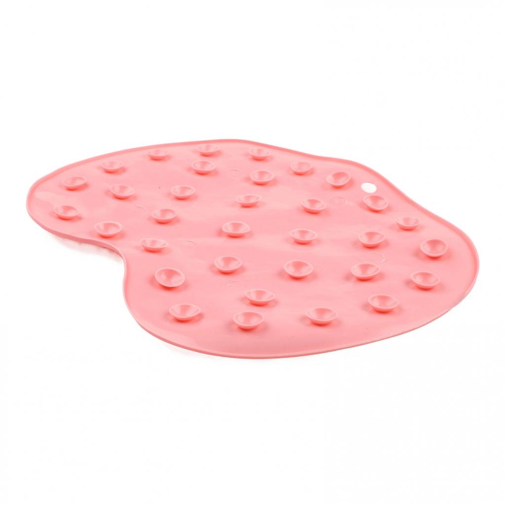 Effortless Silicone Bath Scrubber for Back and Foot Easy to Clean and Store