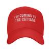 Funny Im Coming To The Cottage Baseball Cap  Outdoor Gym Wholesale Hip Hop Hats Women Men Y2k Funny Design Snapback Cap