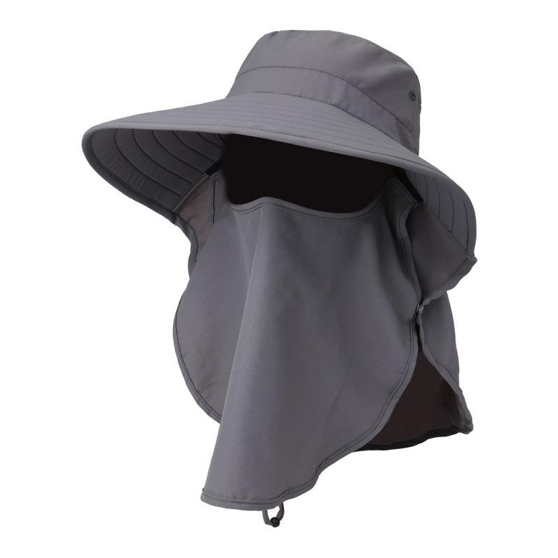 Outdoor Sun Protection Hat Summer Women's Breathable Sun Hat Neck Protection Insect Protection UV Protection Fishing Hat Big Brim Bucket Hat