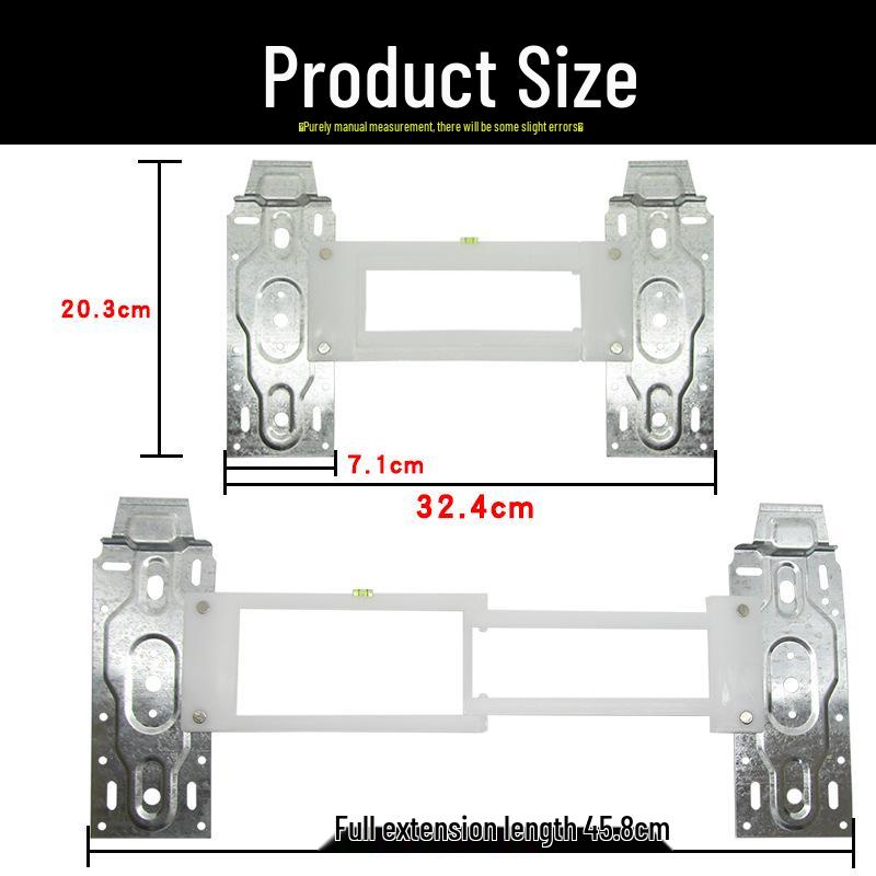Adjustable Telescopic Wall-Mount Bracket for 1-2P AC Indoor Units