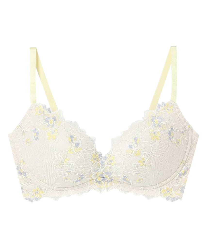 bra with high underarm design for added suitable for A to G large sizes Bragenic high underarm slimming Bra BMI350 BE E70 [Amphi/Wacoal] Non-wired