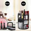 Multifunction 360 Rotating Makeup Organizer Bathroom Makeup DIY Adjustable Cosmetics Storage Box Vanity Shelf 