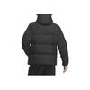 Adidas Puffy Sleeve Stripe Side Warm-Up Hooded Down Jacket Men Outerwear Black IT8732