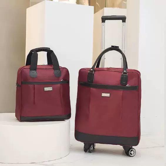 Leichte Damen-Handgepäck-Trolleytasche im koreanischen Stil