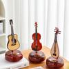 Retro Fonograf Müzik Kutusu Mini Müzik Kutusu Klasik Sanat Dekoru Müzik Kutusu Ev El Sanatları Pilsiz Masaüstü Dekoru Yeni Yıl Hediyeleri