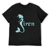 Siren T-Shirt Man T Shirt Luxury Designer Football T Shirt Mens Clothing