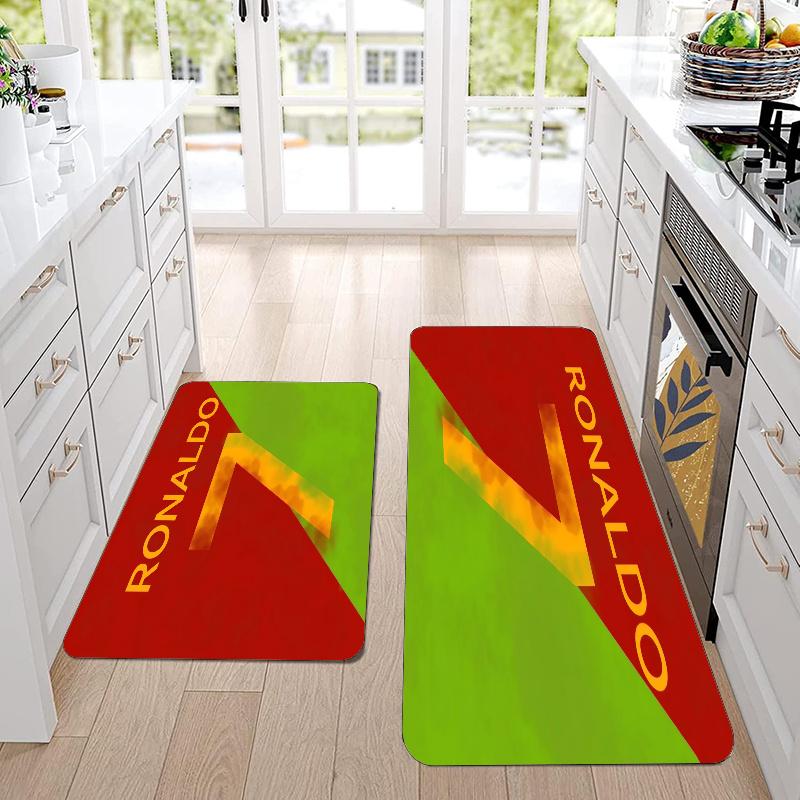 Cristiano Ronaldo Flannel Area Rug Soft Kitchen Floor Mat Non Slip Carpet Room Decor