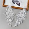 Hot-Selling Beaded Sequins Embroidered Front Neckline Patch Dress Wedding Dress Front Collar Diy Accessories