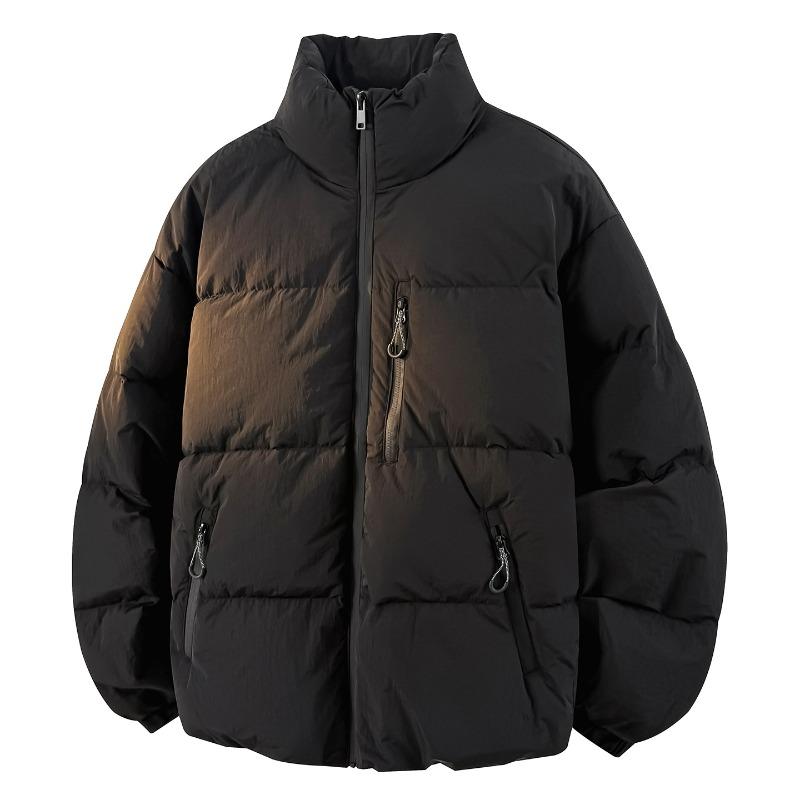 % down new national standard white duck down down jacket for men and women in winter new loose casual thickened stand-up collar jacket