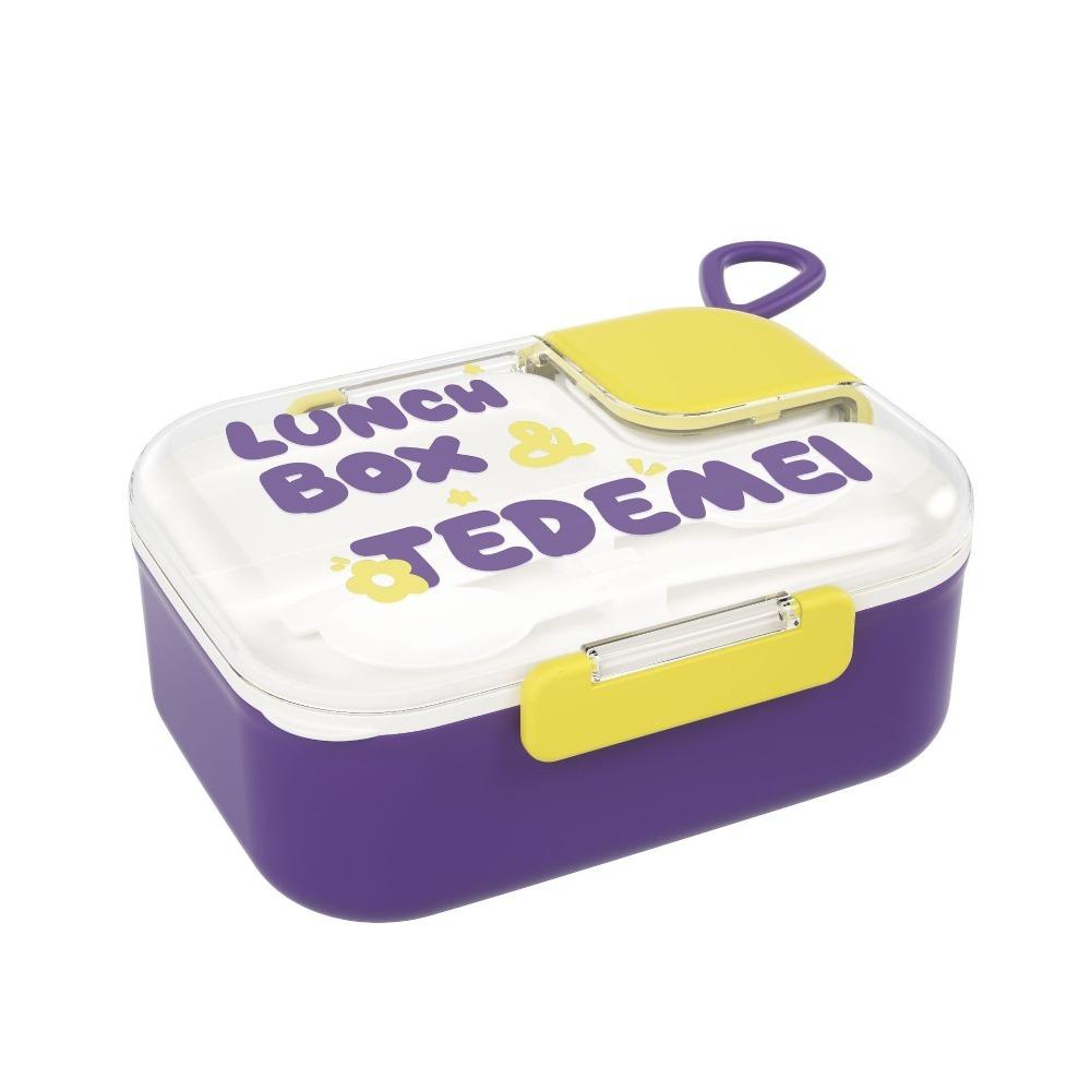 with Handle Children Lunch Box Durable Food Container Set New Kids Bento Box Outdoor Use