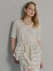 Muse By Rose Sendia Ribbon Top_Short Sleeve (Off-White)