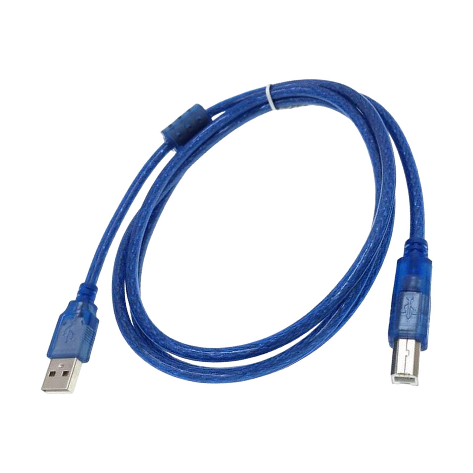 

USB 2.0 Printer Cable Efficient Data Transfer for XP-440 XP-430 XP-420 For WF3720 WF2760 1.5m