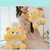 Adorable Chef Bear Plush Toy For Girls Perfect Gift Soft Short Plush 35cm 45cm