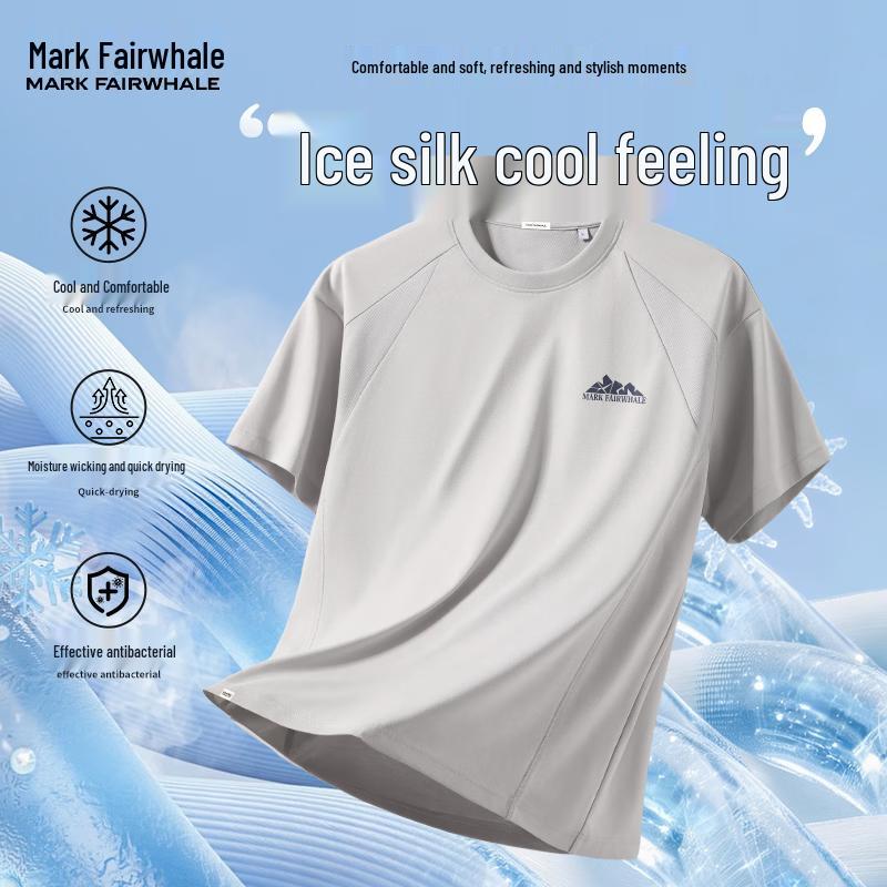 MARK FAIRWHALE Men s Cool-Touch Moisture-Wicking T-Shirt L