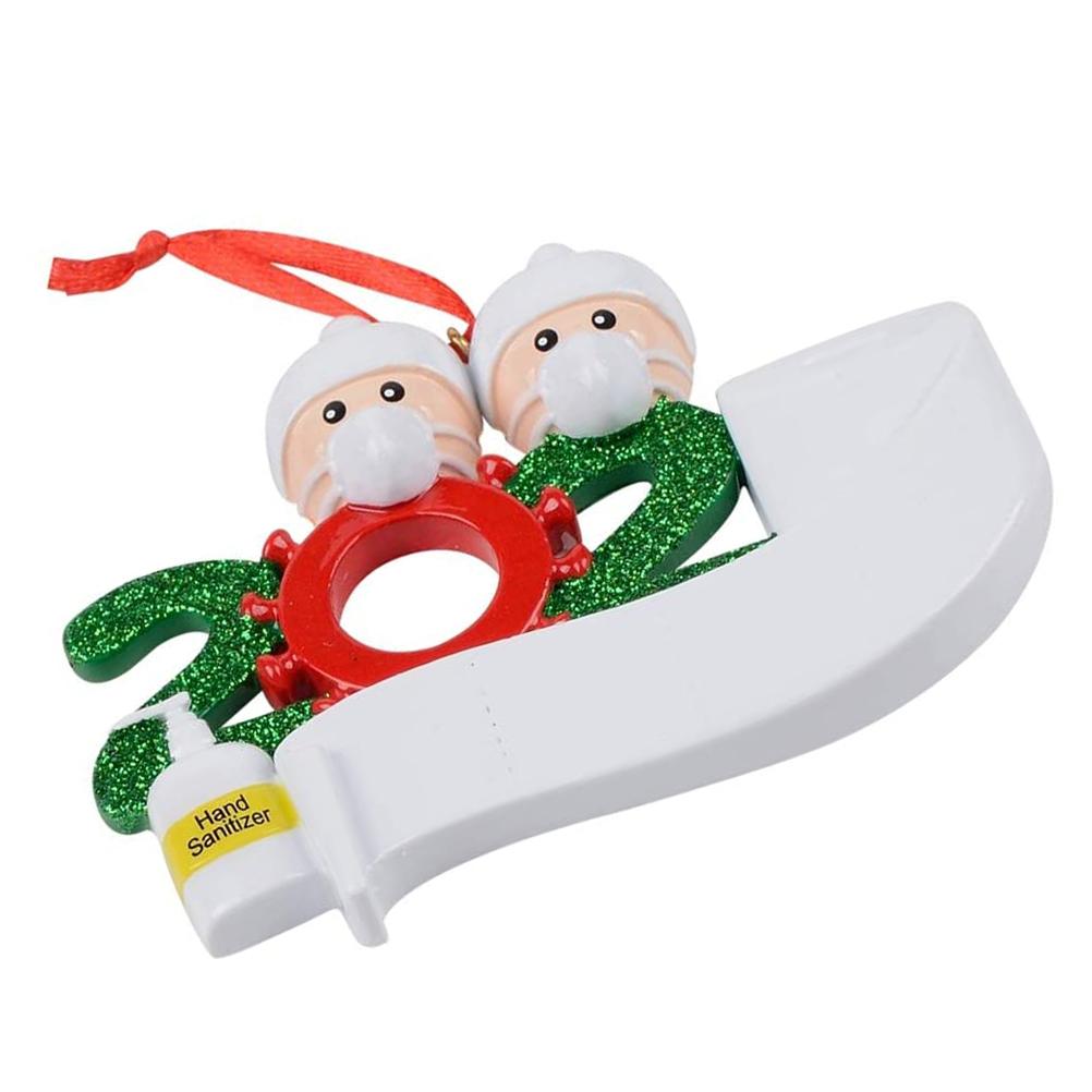 Family Members Name Xmas Hanging Ornament Xmas Snowman Hanging Pendant for Home