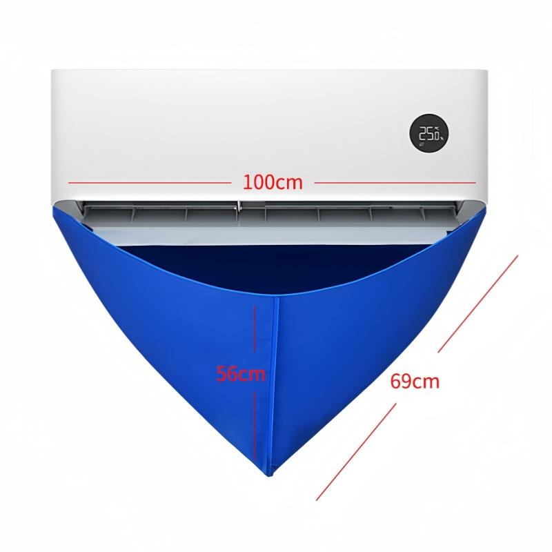 

Многоразовый водонепроницаемый чехол для чистки кондиционера, настенный, воронкообразный, раздельный, водоприемный колпак, бытовые чистящие средства