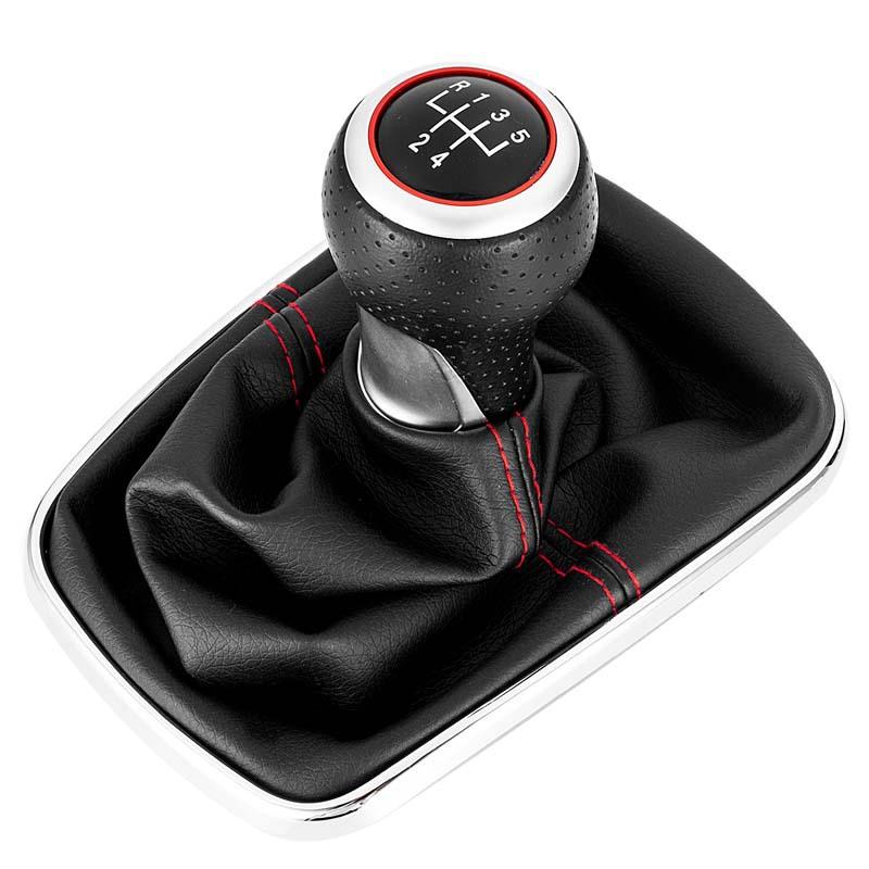 For Volkswagen VW 1999-2004 Golf 4 IV MK4 GTI R32 Bora Jetta MT 12mm 5 / 6 Speed Car Gear Shift Knob Lever Shifter Gaitor Boot