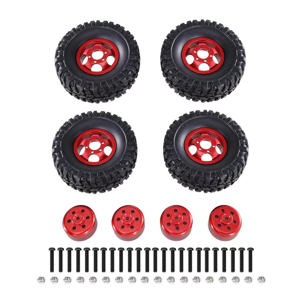 Naughty Dragon 1/12 MN82 LC79 MN78 RC Car Metal Upgrade Wheel and Tire Accessories