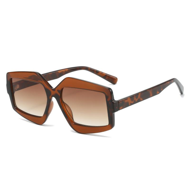 Geometric Sunglasses, Trend Contrasting Colors, Trend Glasses, Frames, And Versatile Sunglasses For Women