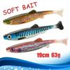 Fishing Lures Soft Casting Fishing Lures Simulation Swimbaits, 19cm/63g Soft Baits Swimming Lures Slow Sinking Lures