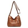 Women's Bag Crossbody Bag Fashionable and Versatile Multi-layer Women's Middle-aged Mother Shoulder Bag