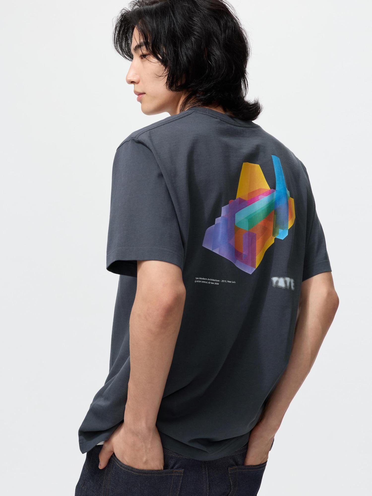 Uniqlo Япония Коллекция Музея Тейт Ут 08 DARK GRAY/XS