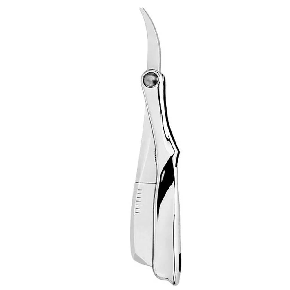 Salon Manual Beard Razor Folding Hand Shaver Razor Knife Holder Hair Removal Tools (No Shaving Slice) For Barber Accessories