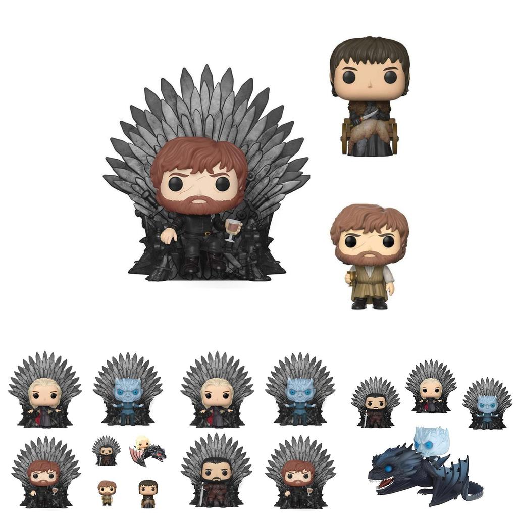 Exquisite Pvc Game Of Thrones Figurines Dragon Mother Jon Snow Night King Models