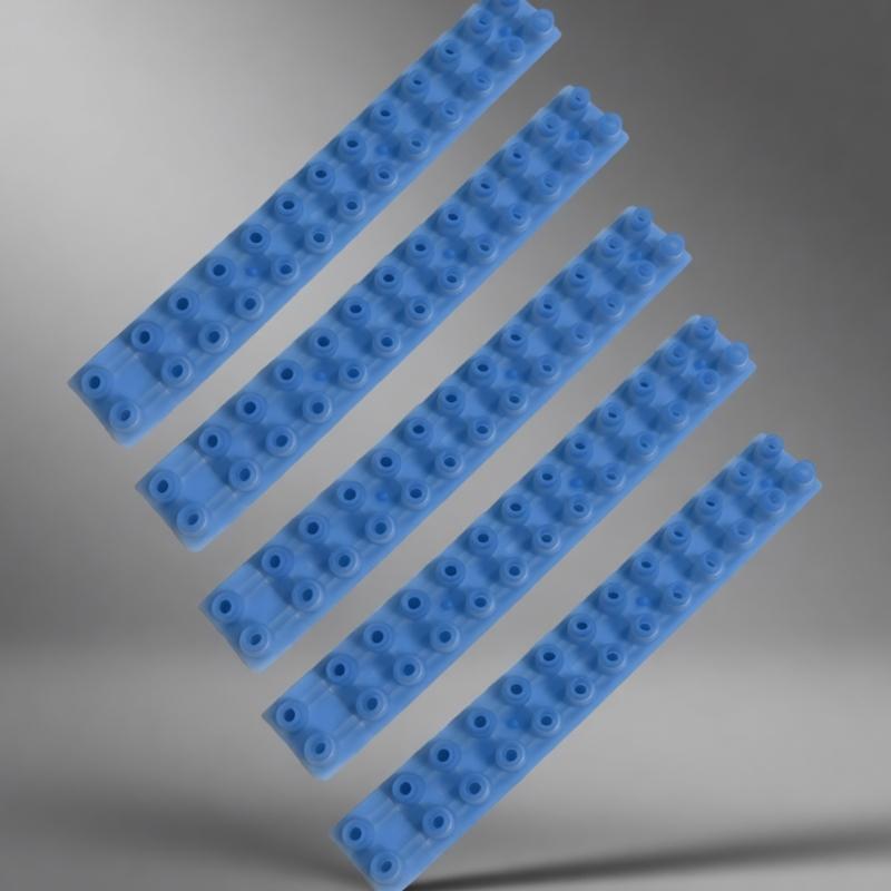 New Keypad Contact Strips Rubber Key Conductive Electronic Organ Maintenance with Simple Installation