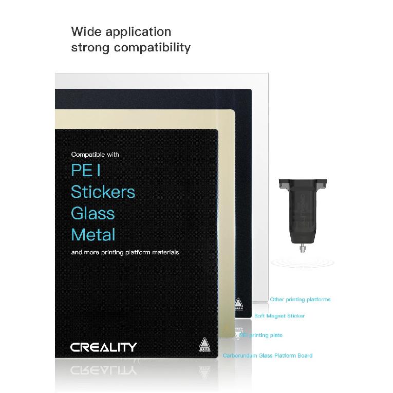 CREALITY Kit Originale CR Touch Livellamento Automatico Upgrade Sensore 32 Bit Stampante 3D per Ender 3 V2/3 Pro/Ender 5/CR-10 Senza Staffa