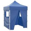 VidaXL Folding Reception Tent with 4 Walls Outdoor Gazebo Garden Marquee Belvedere Camping Trip 48879