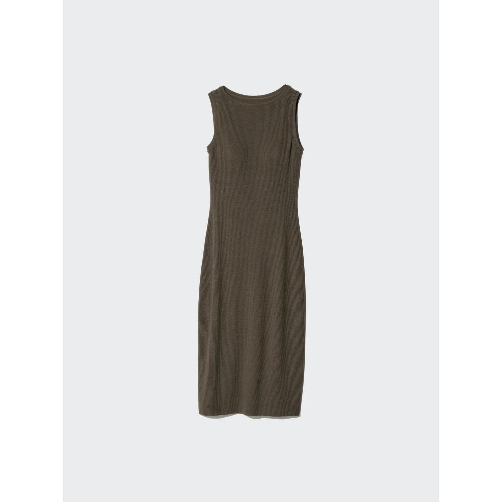 Uniqlo Washable Knit Bra Dress  Sleeveless 