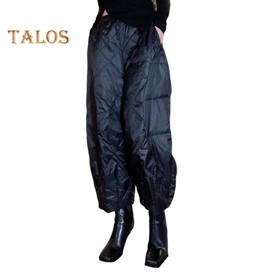 

Женские хлопковые брюки с эластичной талией, широкие легкие брюки с карманами, однотонные тонкие хлопковые брюки 2XL чёрный