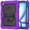 Rugged Full Body Protective Case for iPad Air Pro 13 12.9 Shockproof Durable Case Screen Protector Kickstand Crossbody Strap