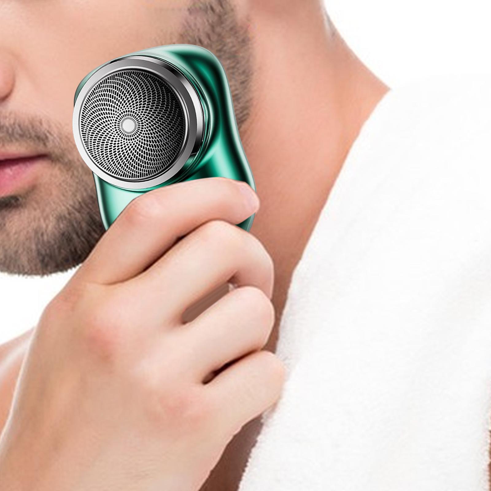 

Портативная электробритва с аккумулятором для путешествий на открытом воздухе, для удаления волос в носу зелёный