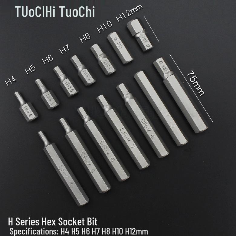 40-Piece Star Bit Hex Socket Set for Automotive Repair - Spline & Flower Type Screwdrivers