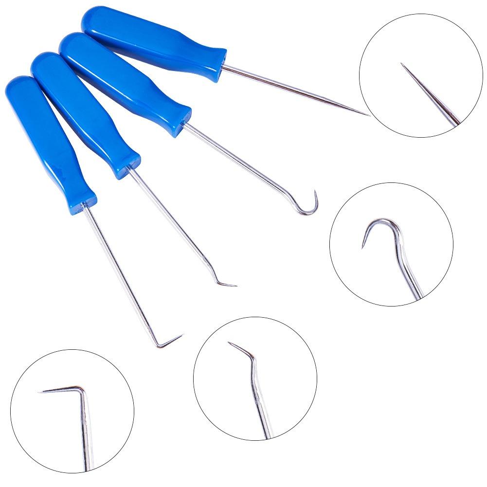 New 9Pcs Oil Seal Screwdriver Group Pull Hook Pick Cleaning Powder Tool Jewelry Making DIY Tools
