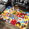 1pc Abstract Geometric Patterns Chair Mat - Festive Gift for Office Chairs, Non-Slip Carpet Suitable for Home Decor, Living Room, Bedroom, Game Room.P