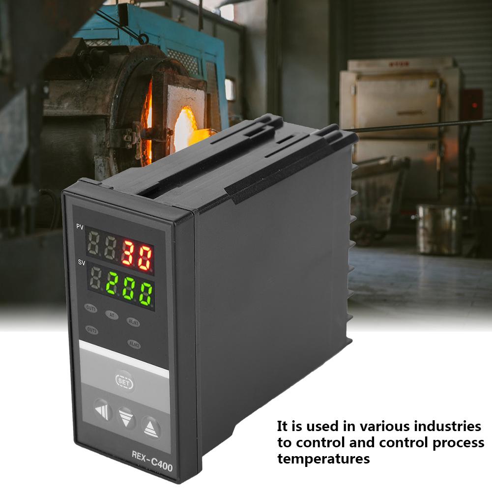 Inteligentní termostat s regulátorem teploty REX C400 pro pece