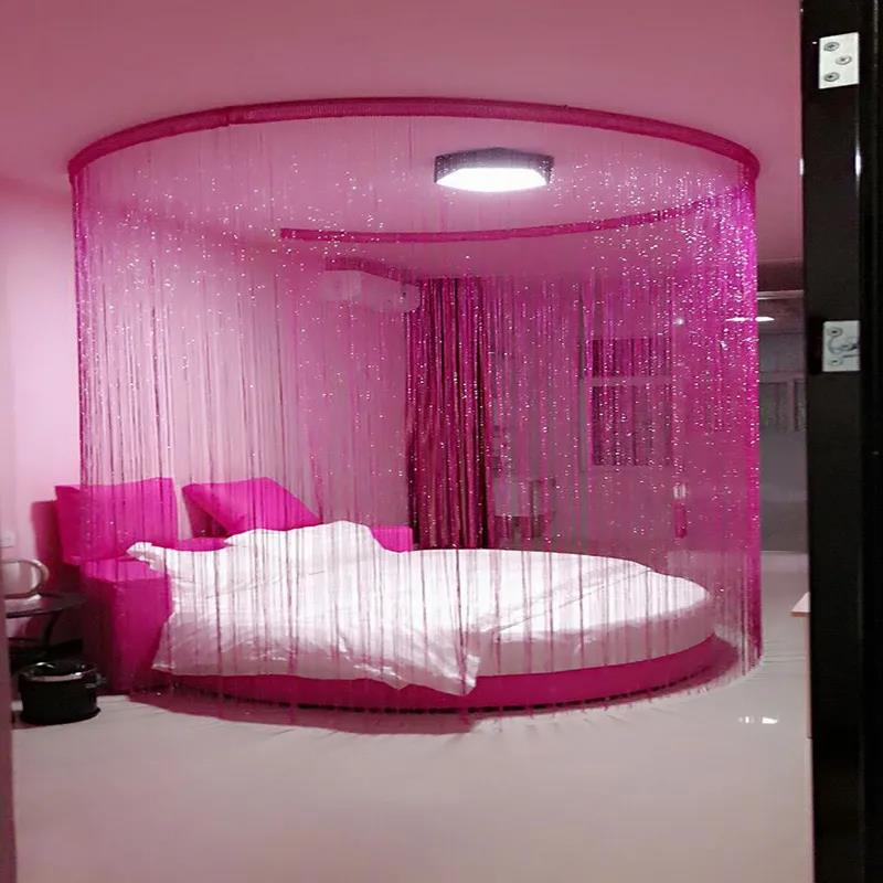 Line Curtain Door Curtain Porch Partition Curtain Wedding Decoration Background Curtain WTEMPO