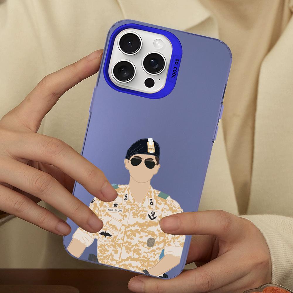 Descendants Of The Sun Phone Case For IPhone 16 15 14 13 12 11 Pro Max X XR XSMAX 8 7 Plus Matte Shockproof Back Cover