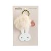 GreenFlash Miffy Päls Akryl Nyckelring, Beige, BM-454