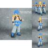Dragon Ball Gogeta Yellow And Blue Hair Raise Hand Thumbs Up Posture Model For Gift And Collection