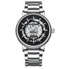 2022 Trending Men's Multifunctional Skeleton Dial Waterproof Wristwatch with Luminous Hands